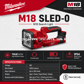Milwaukee M18 SLED-0