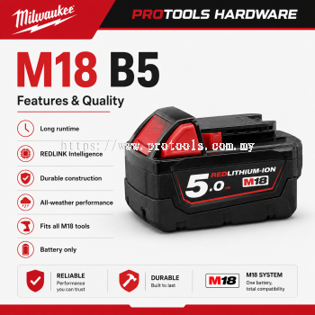 M18™ 5.0Ah REDLITHIUM™-ION Battery