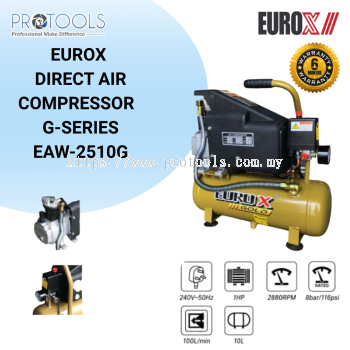 EUROX EAW-2510G GOLD DIRECT-DRIVE AIR COMPRESSOR