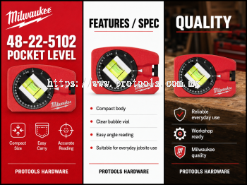 360° Pocket Level with Magnet