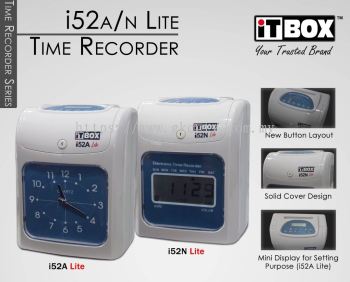 i52A/N LITE TIME RECORDER