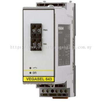 SIGNAL CONDITIONING VEGASEL 643 | Level Detection Min/Max Control