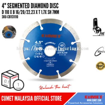 SEGMENTED DIAMOND SAW BLADE