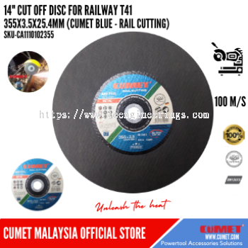 CUMET PREMIUM RAIL CUTTING DISC 