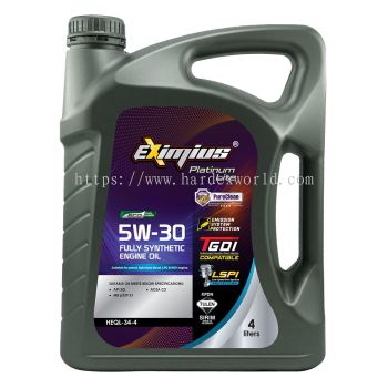 HARDEX EXIMIUS SQ PLATINUM LITE FULLY SYNTHETIC ENGINE OIL SAE 5W-30
