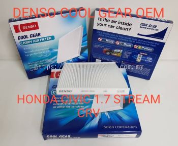 HODA CIVIC 1.7 2.0 / CRV /STREAM 03 BLOWER CABIN FILTER 145520 3810 COOL GEAR