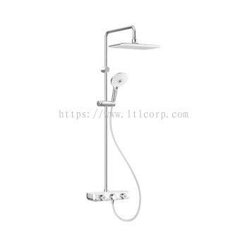 FFAS4955-701500BC0 EasySET Exposed Shower Auto Temperature Mixer with Integrated Rainshower Kit