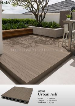 HD 02 - URBAN ASH - WPC DECKING 