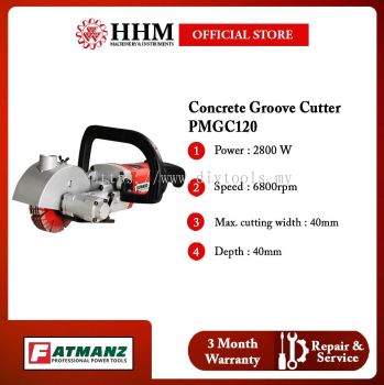 FATMANZ Concrete Groove Cutter PMGC120