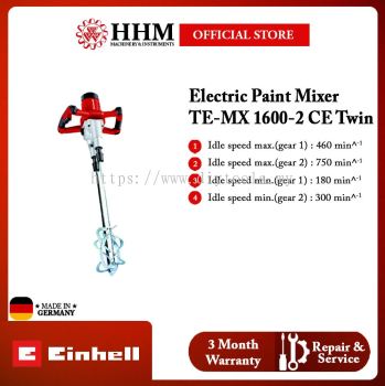 EINHELL Paint/Mortar Mixer TE-MX 1600-2 CE Twin