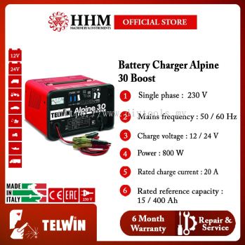 TELWIN Battery Charger Alpine 30 Boost