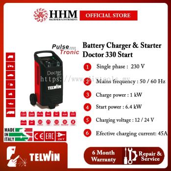 TELWIN Battery Charger and Starter ¨C Doctor Start 330