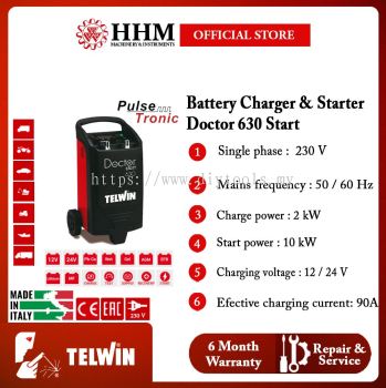 TELWIN Battery Charger and Starter C Doctor Start 630