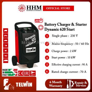 TELWIN Battery Charger and Starter Dynamic 620 Start