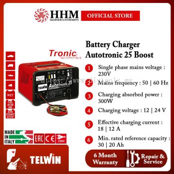 TELWIN Battery Charger Autotronic 25 Boost