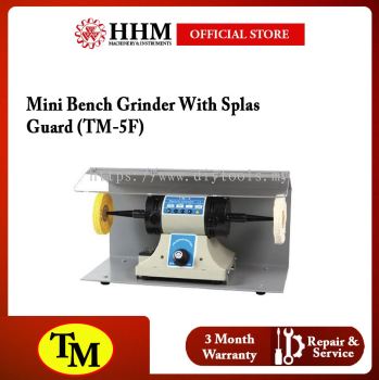 TM Mini Bench Grinder With Splash Guard (TM-5F)