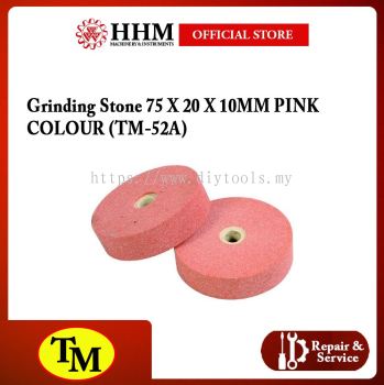 TM Grinding Stone 75 X 20 X 10MM PINK COLOUR (TM-52A)
