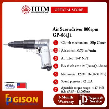 GISON Air Screwdriver 800 rpm (GP-861J1)