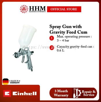 EINHELL Paint Spray Gun with Gravity Feed Cum EFPF 2005