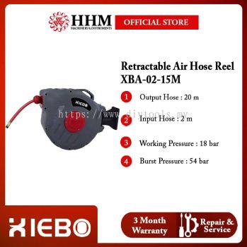 XIEBO Retractable Air Hose Reel XBA-02-15M