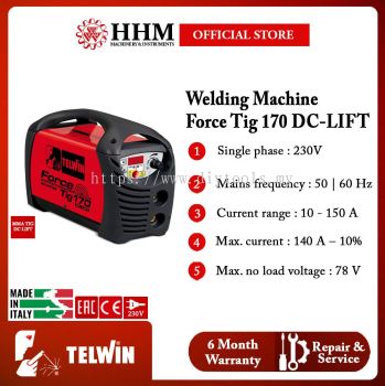 TELWIN Welding Machine �C Force Tig 170 DC-LIFT