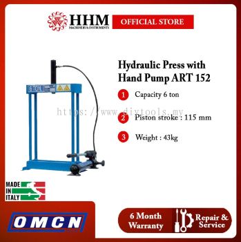 OMCN Hydraulic Press with Hand Pump ART 152