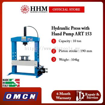 OMCN Hydraulic Press with Hand Pump ART 153