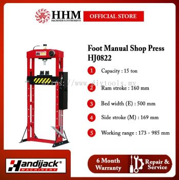 HANDIJACK Foot Manual Shop Press HJ0822