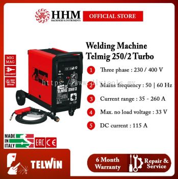 TELWIN MIG-MAG Welding Machine ¨C Telmig 250/2 Turbo
