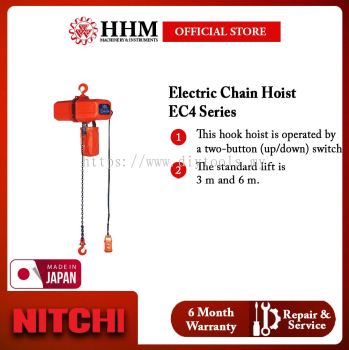 NITCHI Electric Chain Hoist EC4 Series 