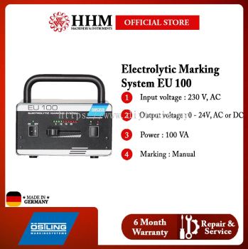 OSTLING MARKING Electrolytic Marking System EU 100