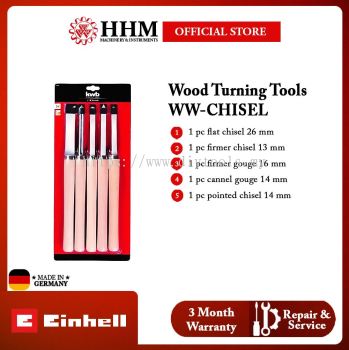 EINHELL Professional Wood Turning Tools WW-CHISEL