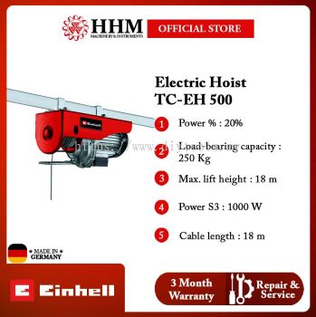EINHELL Electric Hoist TC-EH500 + Lever Arm SA1100
