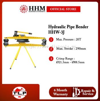 HUANHU Hydraulic Pipe Bender HHW-3J