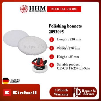 EINHELL Car Polishing Bonnets for CE-CB18/254 Li-Solo - (2093095)