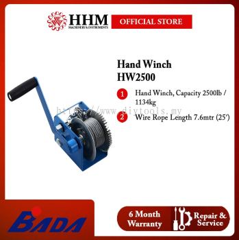 BADA Hand Winch HW2500