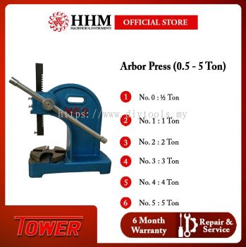 TOWER Arbor Press (0.5 - 5 Ton)