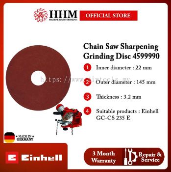 EINHELL Chain Sharpener Grinding Disc (4599990)