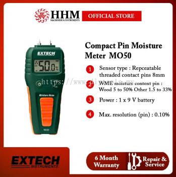EXTECH Compact Pin Moisture Meter (MO50)