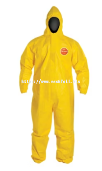 DuPont™ Tychem® 2000 Chemical Protective Coverall Malaysia | Hooded Chemical Splash Protection Cover