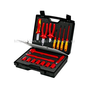 Compact Tool Case 17 Parts