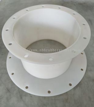 Silicone Flexible Joint (Round with Flange)