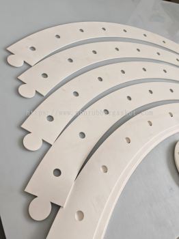 White neoprene Gasket food grade