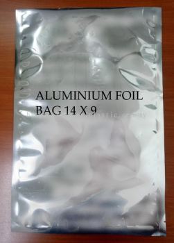 ALUMINIUM FOIL ZIPPER BAG 14X9
