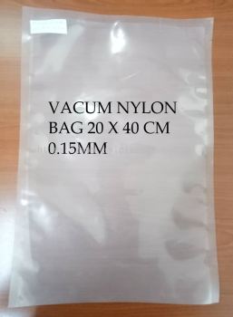 VACUM NYLON BAG 26X40CMX0.15MM