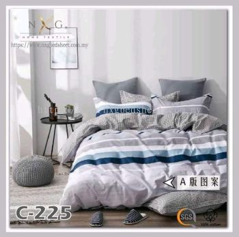 C225 - 100% Cotton King/Queen Comforter Set