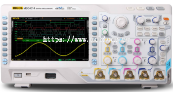 RIGOL MSO4014 100MHz, 4GSa/s, 140Mpts, 4+16 Channel Digital Oscilloscope