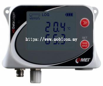 COMET U0121 Temperature data logger for two external Pt1000 probes