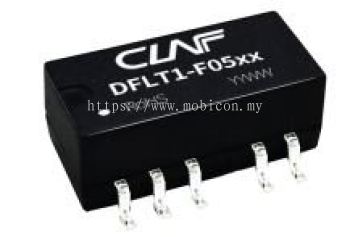CLAF DFLT1-F05XX SERIES  DC/DC FIXED INPUT (0.75-2W) CONVERTER