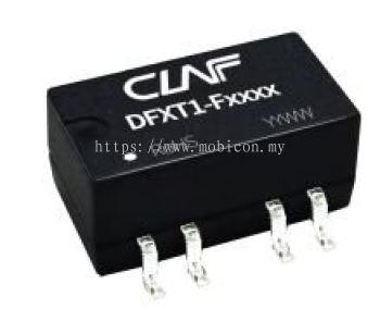 CLAF DFXT1-FXXXX SERIES  DC/DC FIXED INPUT (0.75-2W) CONVERTER